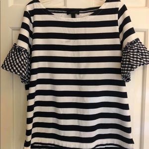JCrew striped knit top